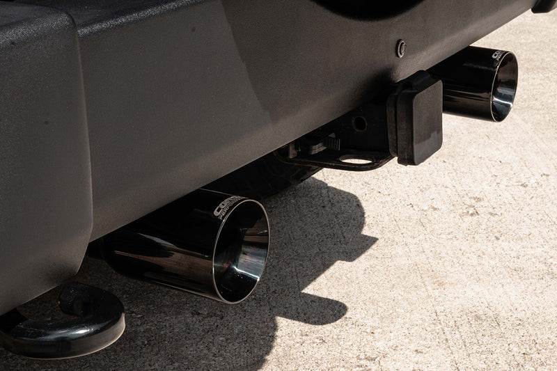 Corsa Performance - Sport / 2.75 in Cat-Back Single 4.0 in | 2007-2018 Jeep Wrangler JKU