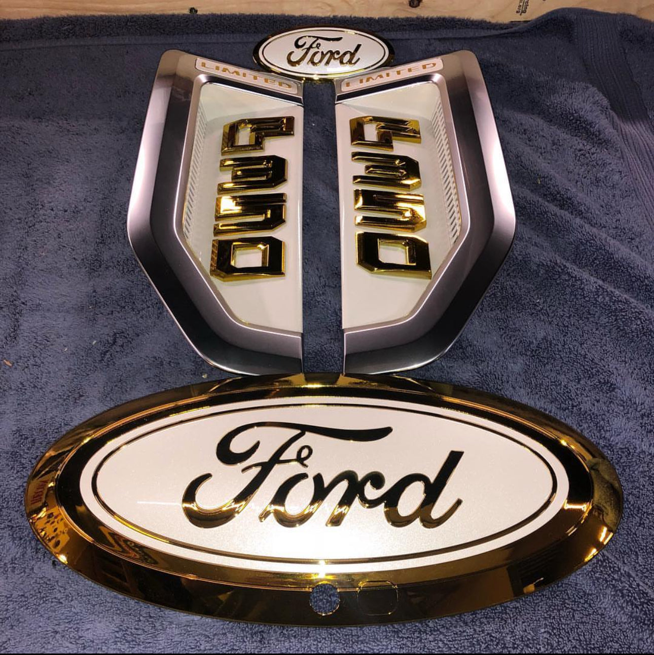 2017-2025 OEM Ford Super Duty Painted Emblems - Legends Auto Parts