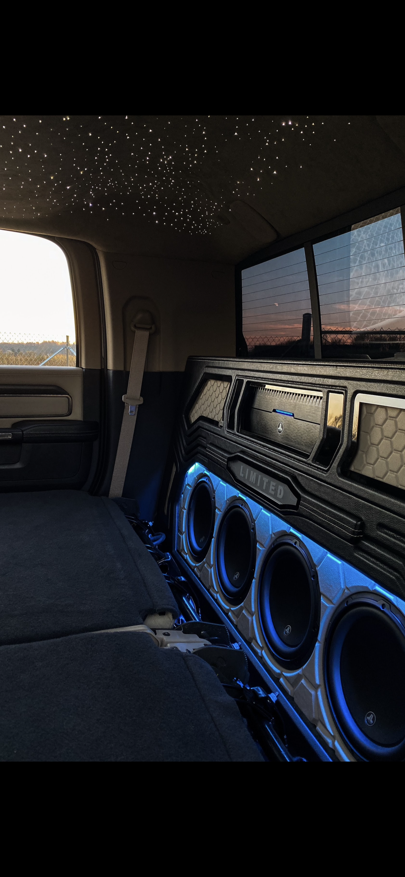 2019-2020 RAM 2500/3500 MEGACAB LIMITED Trim Level Only - Custom Subwoofer Enclosure