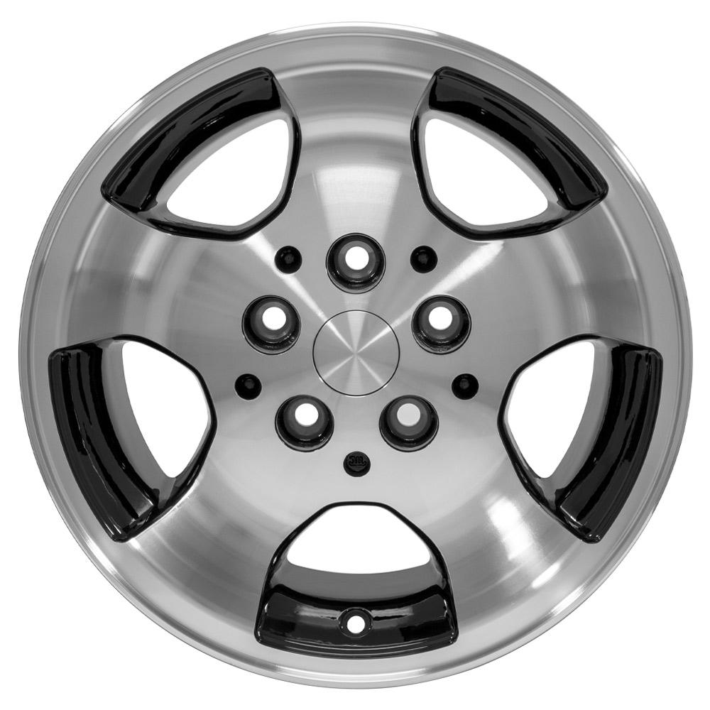 OE JP08 Wheels - Gloss Black Machined