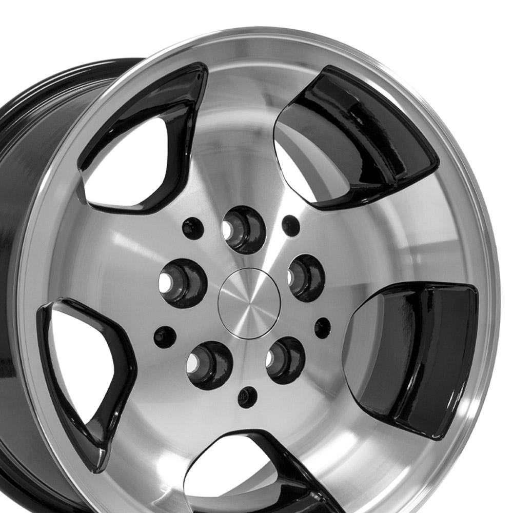 OE JP08 Wheels - Gloss Black Machined