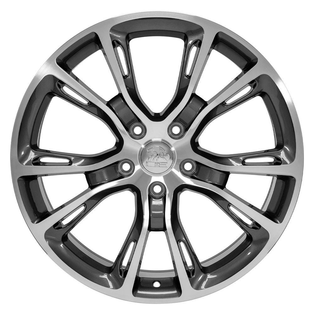 OE JP16 Wheels - Gloss Gunmetal Machined