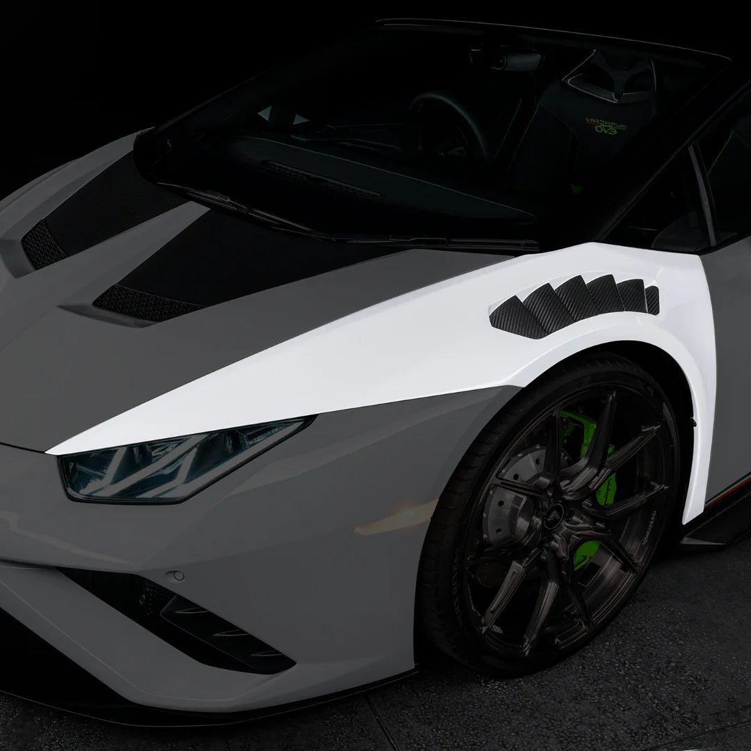 Vorsteiner - Lamborghini Huracan Novara Edizione Aero Front Fenders w/Integrated Vents and Splash Shields - Legends Auto Parts