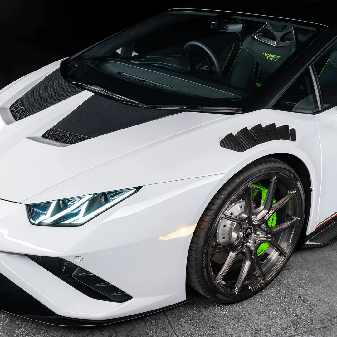 Vorsteiner - Lamborghini Huracan Novara Edizione Aero Front Fenders w/Integrated Vents and Splash Shields - Legends Auto Parts