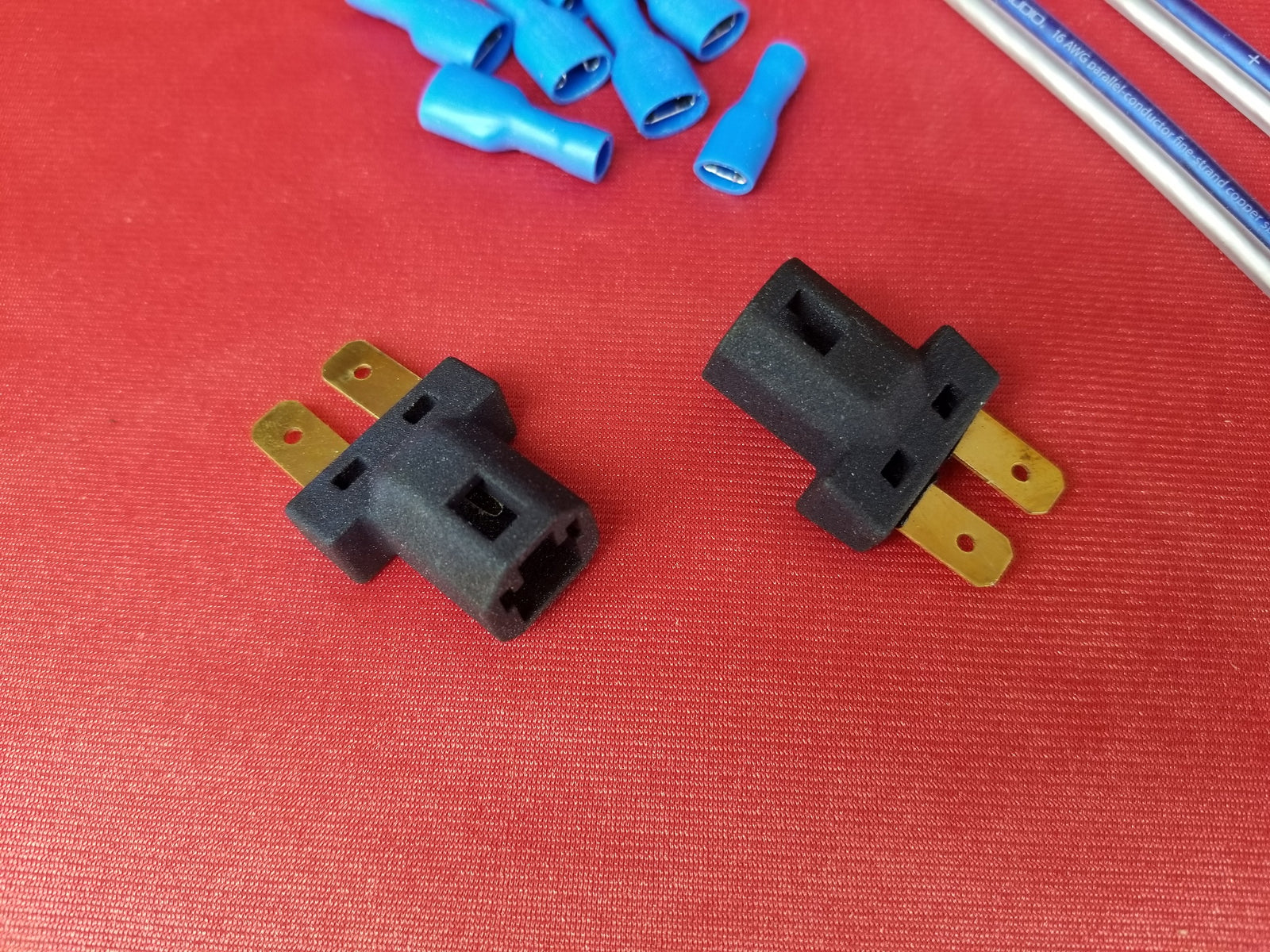 Scuderia Audio - Late Model Lo-Fi OEM Style Door Speaker Connector Kit - Legends Auto Parts