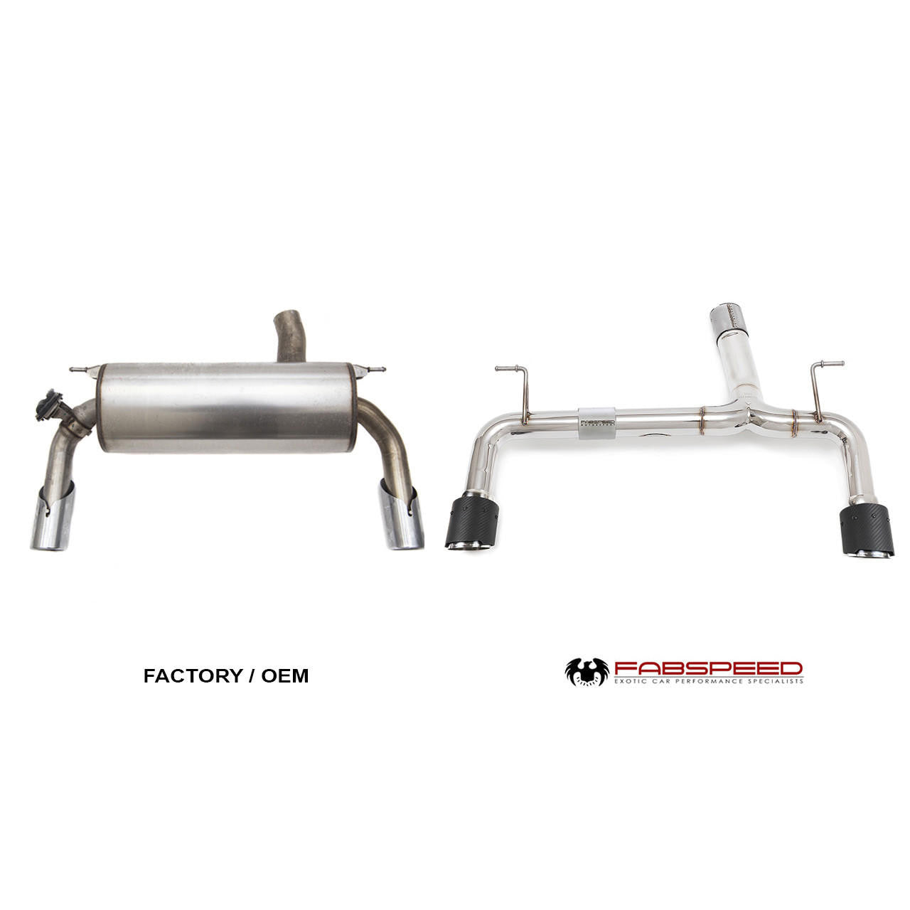 Fabspeed - BMW M235i (F22) Muffler Bypass Exhaust System - Legends Auto Parts