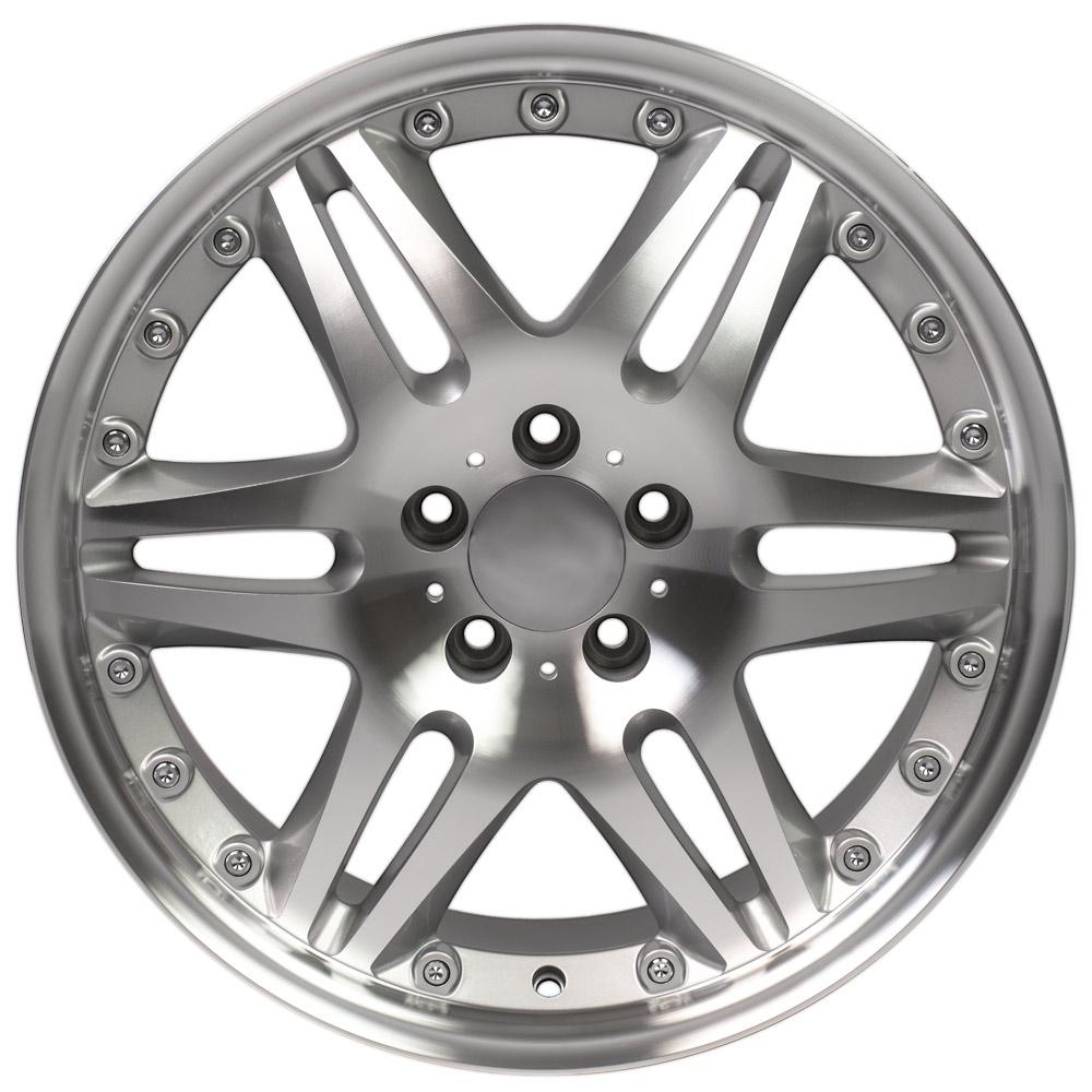 OE MB09 Wheels - Gloss Silver Machined