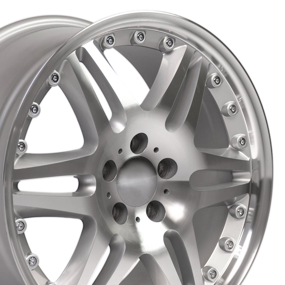 OE MB09 Wheels - Gloss Silver Machined