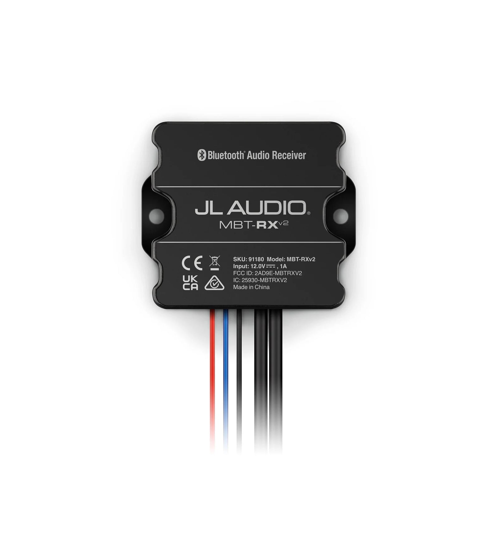 JL Audio - MBT-RXv2 Water-resistant Audio Receiver with BLUETOOTH® Wireless Technology