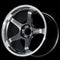 Advan Racing - GT Beyond Wheel (Concave 2) - 17x7.5 / Offset +32 / 4x100 (Machining & Hyper Platinum Black) - Legends Auto Parts