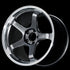 Advan Racing - GT Beyond Wheel (Concave 2) - 17x7.5 / Offset +32 / 4x100 (Machining & Hyper Platinum Black) - Legends Auto Parts