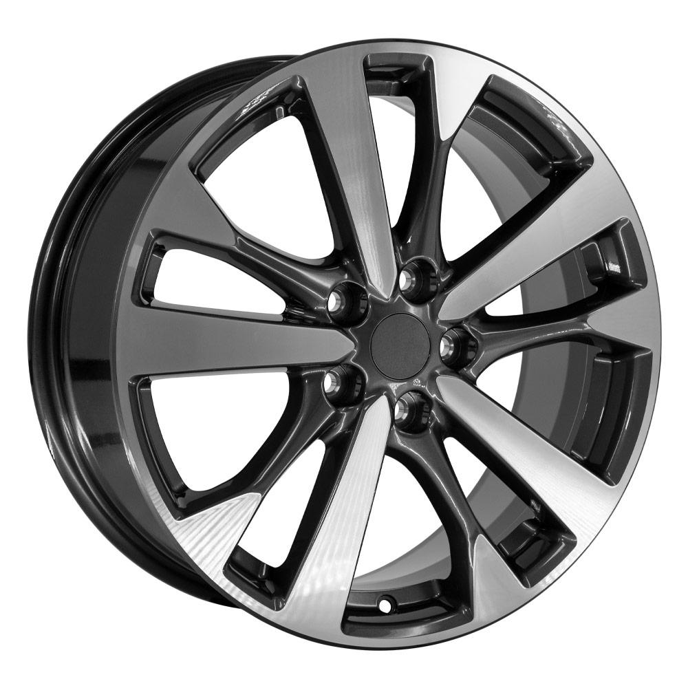 OE NS30 Wheels - Gloss Gunmetal Machined