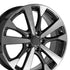 OE NS30 Wheels - Gloss Gunmetal Machined