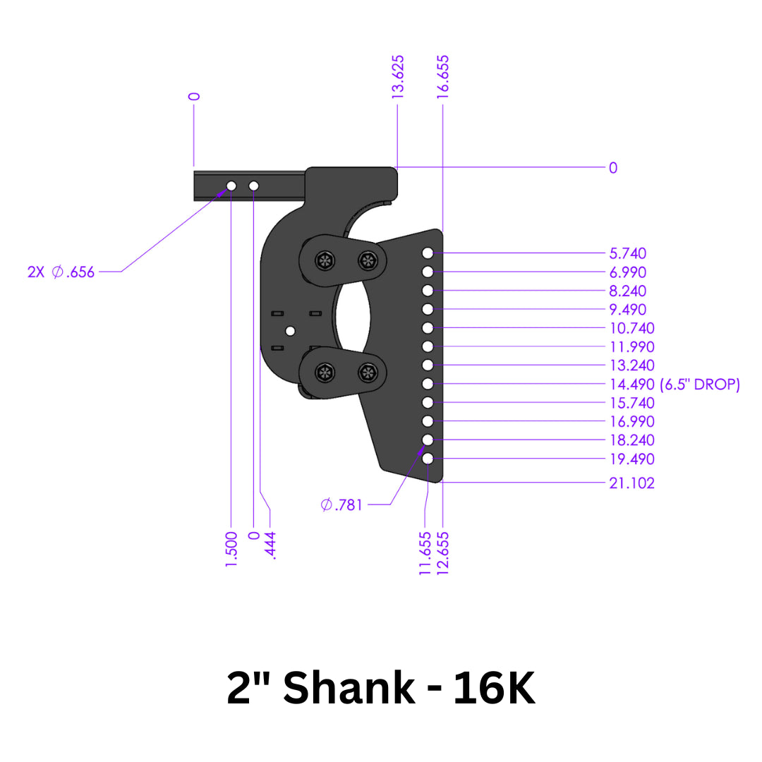 GEN-Y Hitch The Boss (Torsion-Flex) Weight Distribution (2" - 3" Shank)