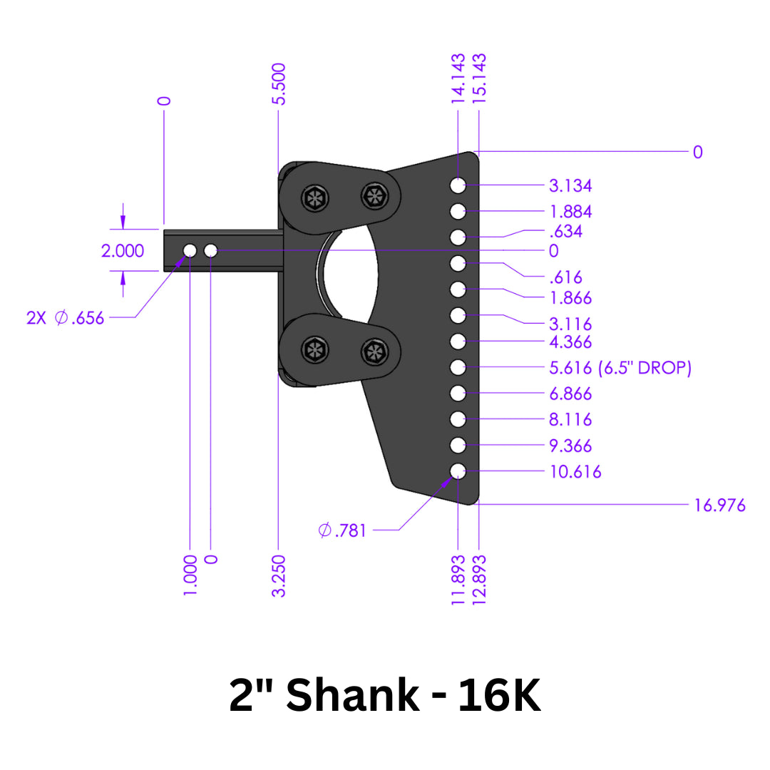 GEN-Y Hitch The Boss (Torsion-Flex) Weight Distribution (2" - 3" Shank)