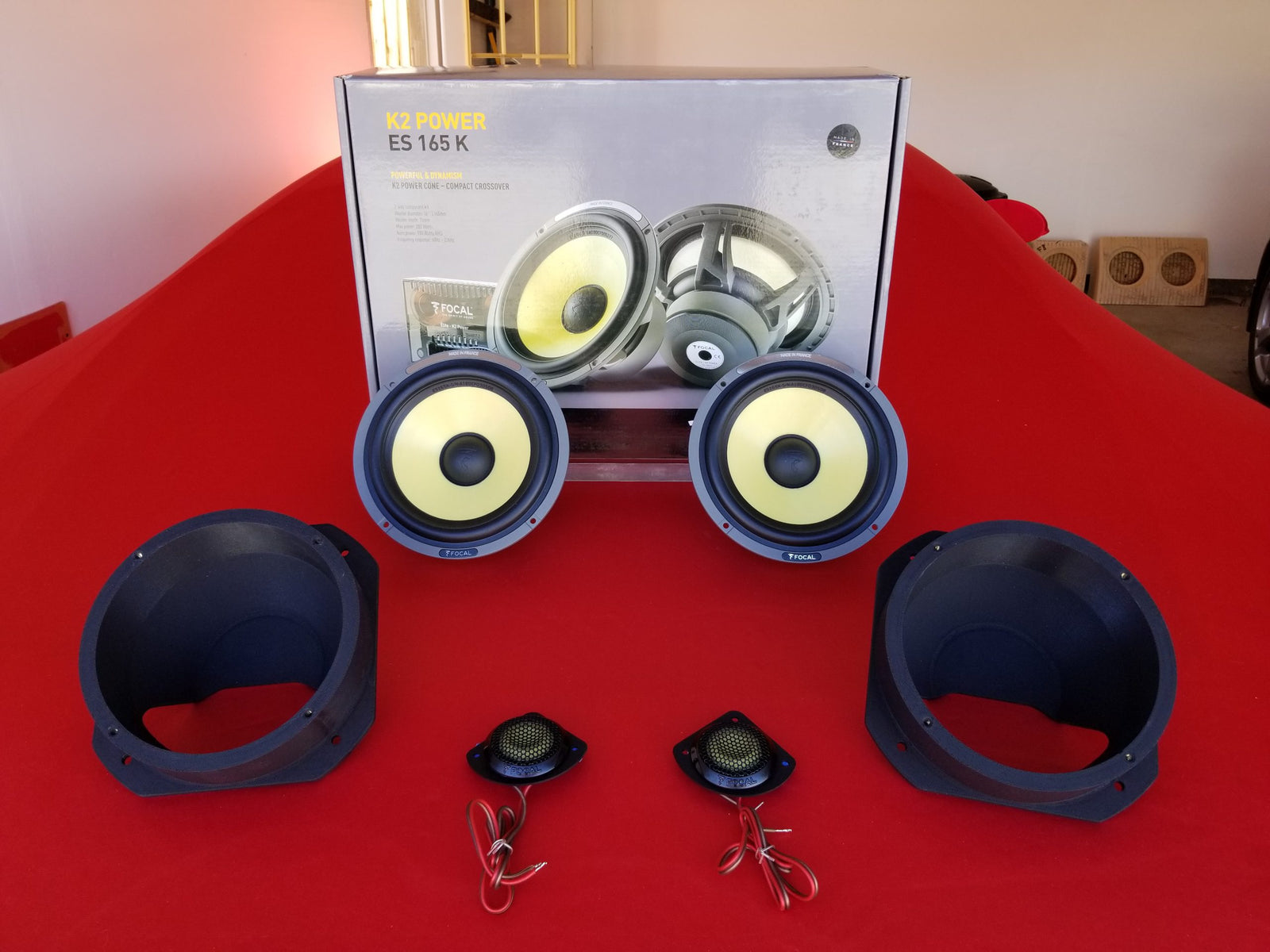 Scuderia Audio - F12 Premium Component Speakers Upgrade