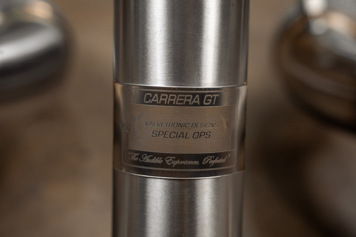 Valvetronic Designs Exhaust System for Porsche Carrera GT