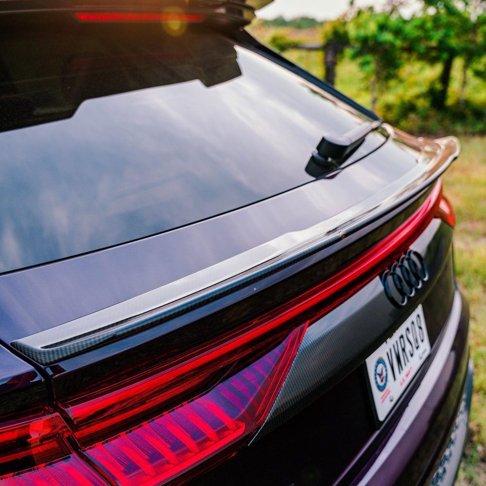 Urban Automotive Carbon Lower Rear Spoiler for Audi RSQ8 - Legends Auto Parts