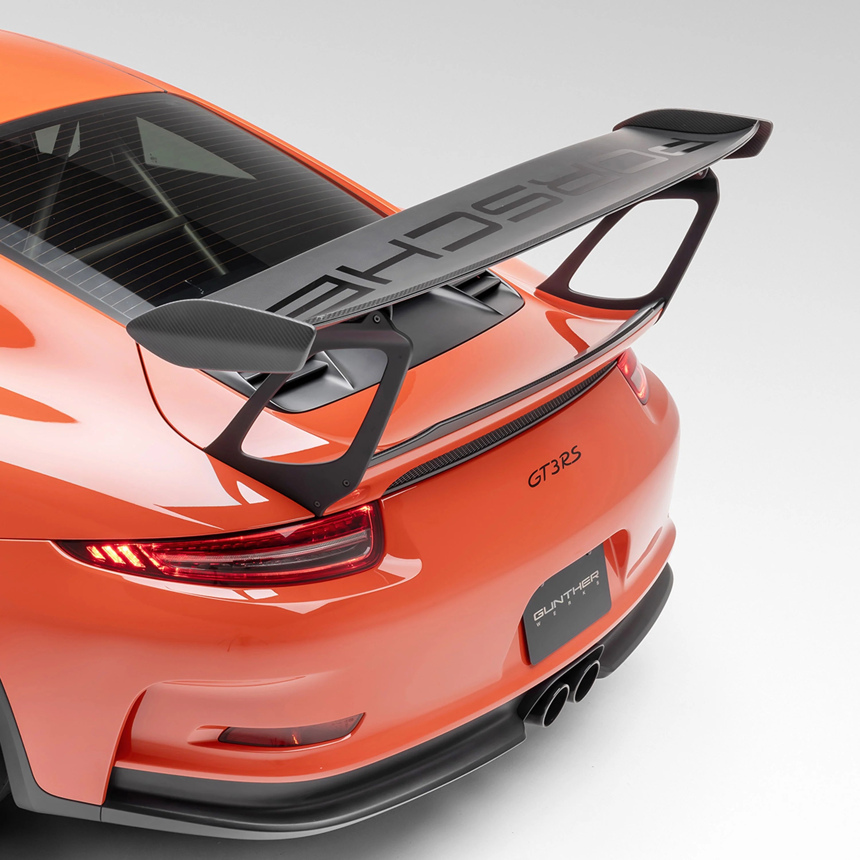 Vorsteiner - Porsche 991.1 911 GT3RS Extended Wing Risers - Legends Auto Parts