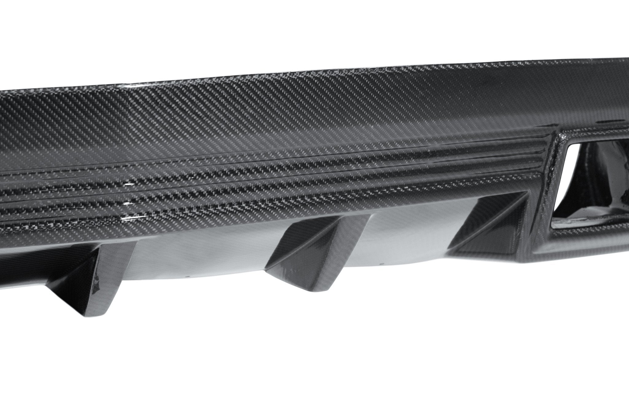 2010-2013 CHEVY CAMARO TYPE-OE CARBON FIBER REAR DIFFUSER - Legends Auto Parts