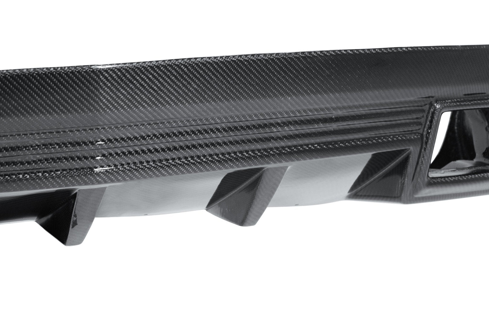 2010-2013 CHEVY CAMARO TYPE-OE CARBON FIBER REAR DIFFUSER - Legends Auto Parts