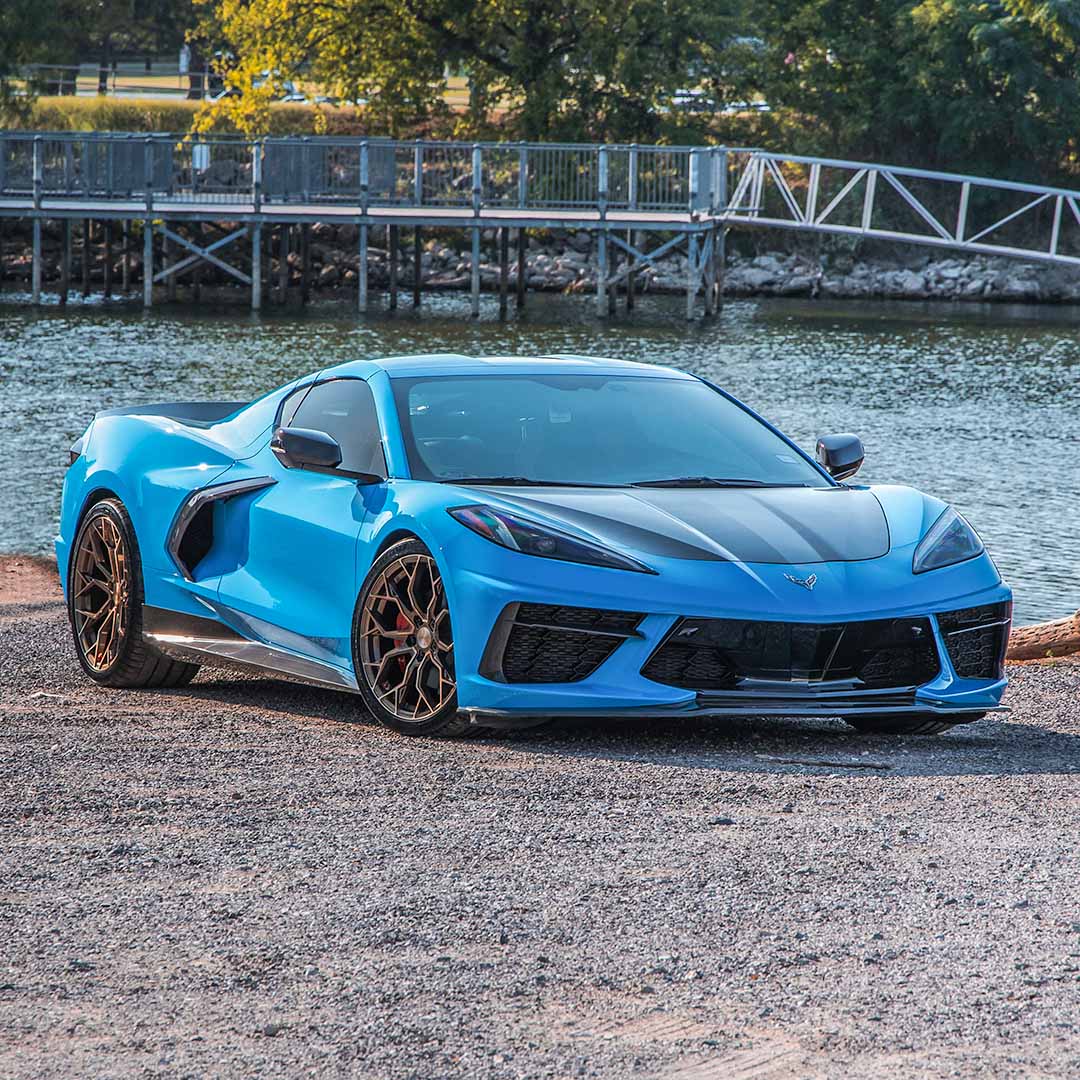 RSC Corvette C8 GT Aero Kit | 4 Piece Body Kit Package | Carbon Fiber - Legends Auto Parts