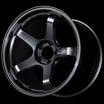 Advan Racing - GT Beyond Wheel (Concave 2) - 17x7.5 / Offset +32 / 4x100 (Racing Titanium Black) - Legends Auto Parts