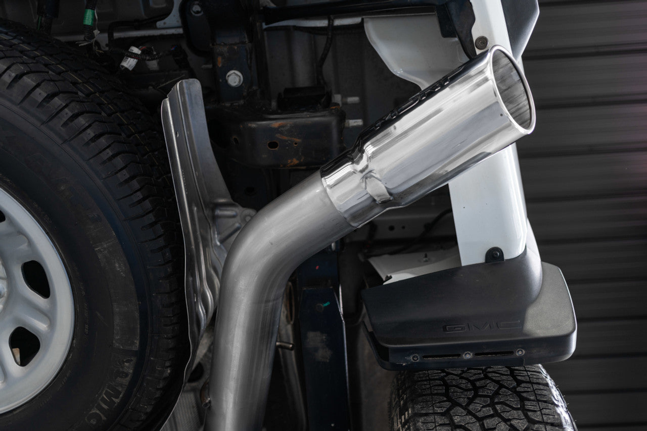 4" Cat Back Exhaust 2020-2025 Chevy Silverado / GMC Sierra 2500/3500 6.6L, AL - Legends Auto Parts