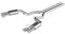 3" Cat Back, with Quad 4" Dual Wall Tips, Street Version, AL, Ford Mustang GT 5.0L 2018 - 2023 - Legends Auto Parts