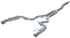 3" Cat Back, Dual Split Rear, Race Version, 4.5" tips, T409, Ford Mustang 2.3 EcoBoost - not convertible 2015 - 2025 - Legends Auto Parts