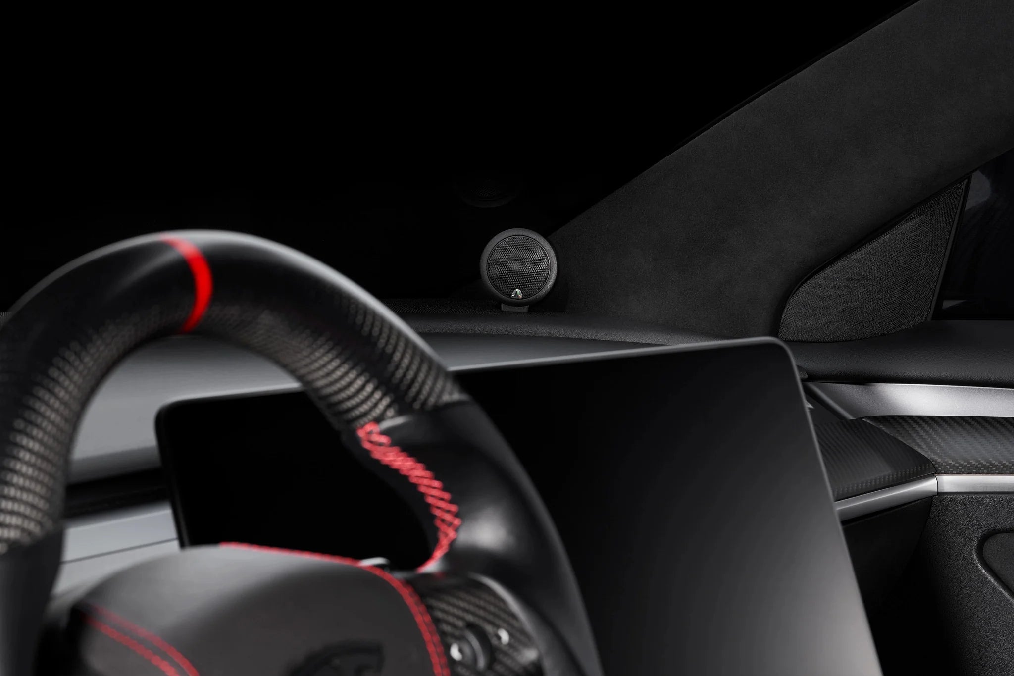 JL Audio - SA-TPOD-100-BK 1-inch (25 mm) Tweeter Pods for C7-100ct, C6-100ct or C3-100ct, Pair - Legends Auto Parts