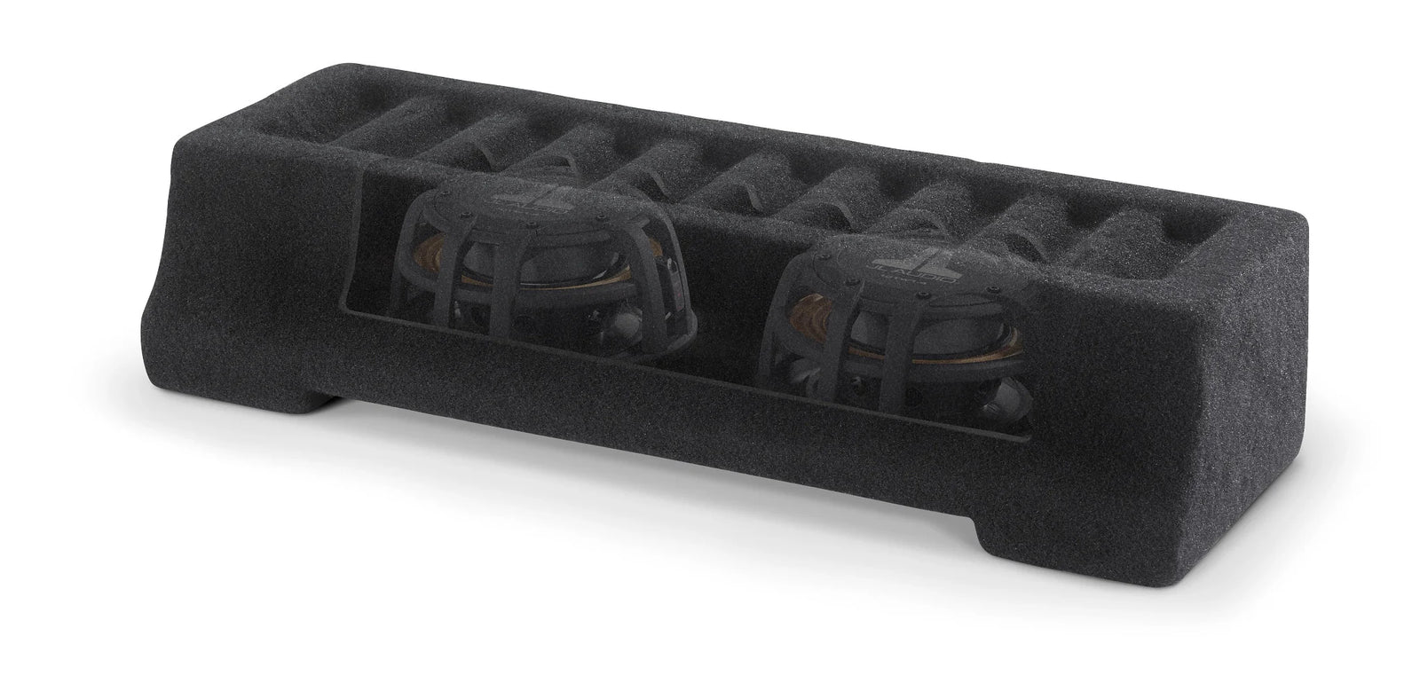 JL Audio - SB-D-MGACABG4/10TW1 Stealthbox® Enclosed Subwoofer for 2006-Up RAM 2500/3500 Mega Cab