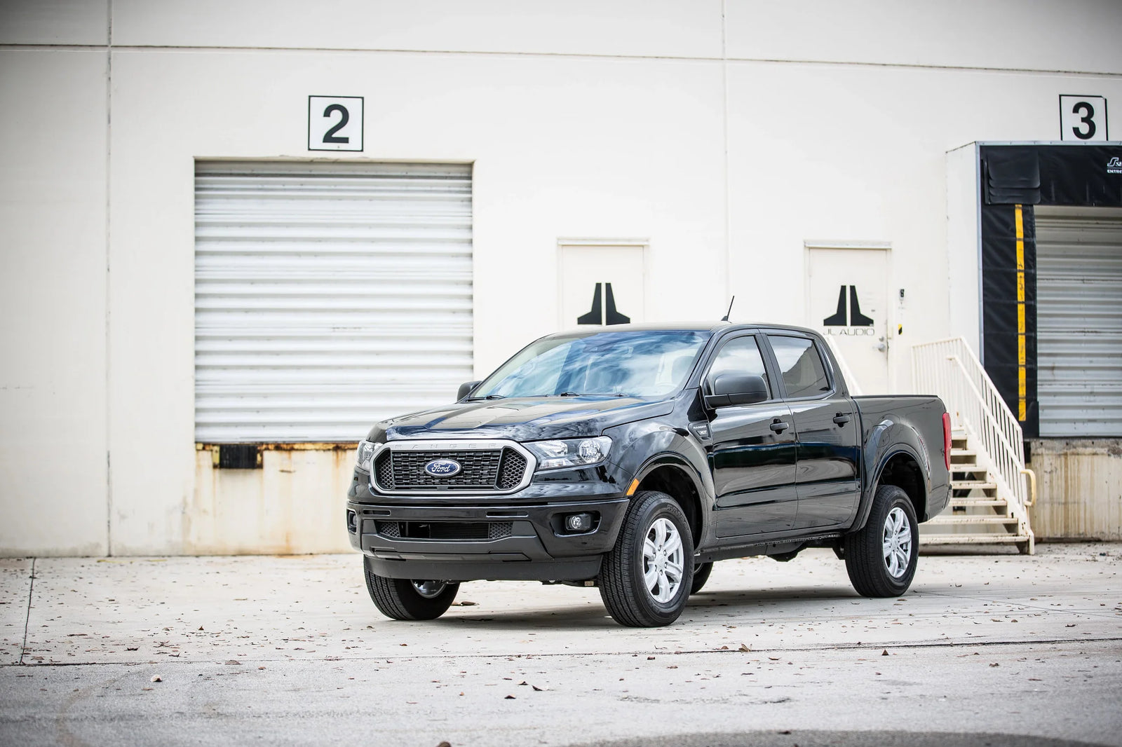 JL Audio - SB-F-RNGSCG4/10TW1 Stealthbox® Enclosed Subwoofer for 2019-2023 Ford Ranger SuperCrew - Legends Auto Parts