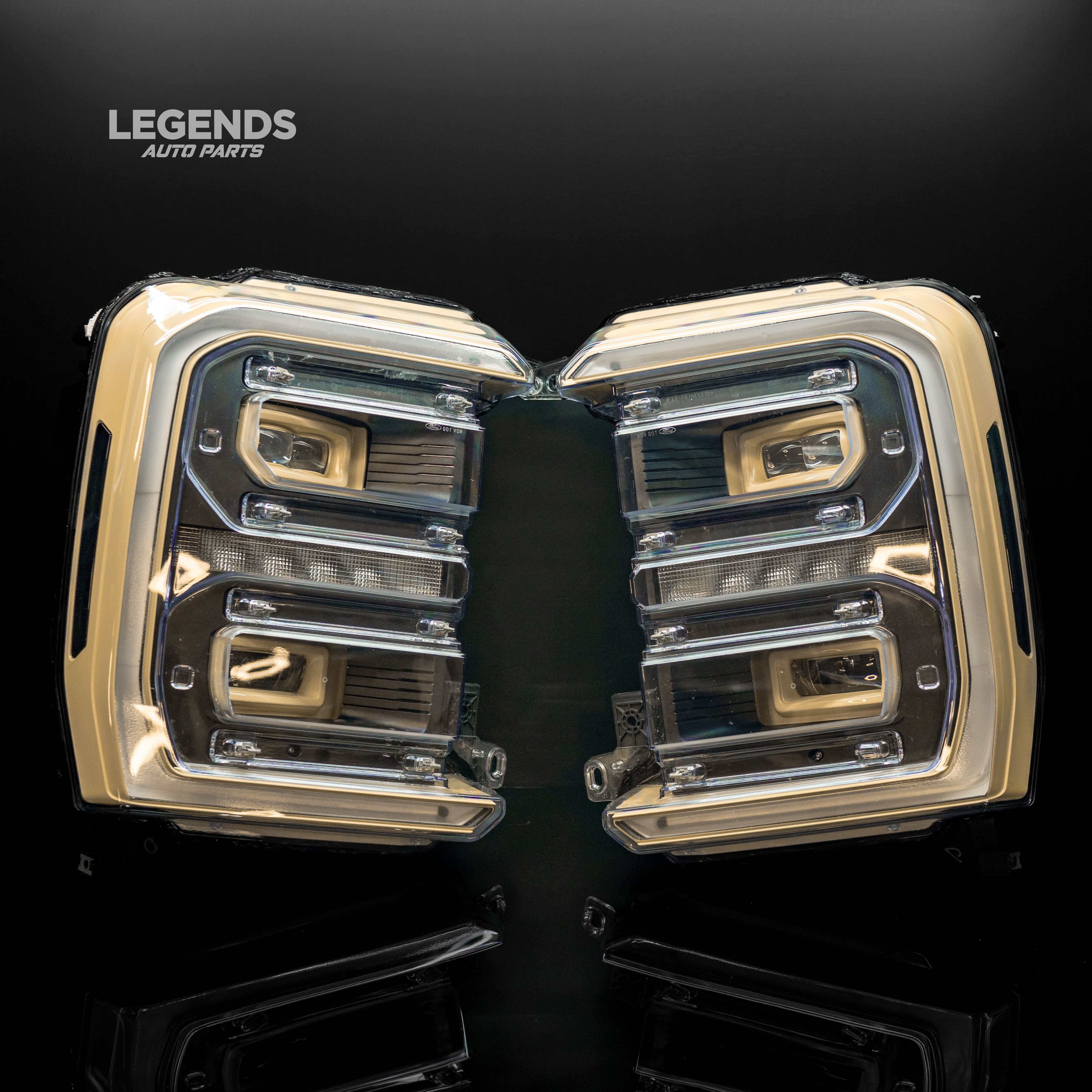 2023-2025 Ford SuperDuty Custom OEM Headlights - Legends Auto Parts