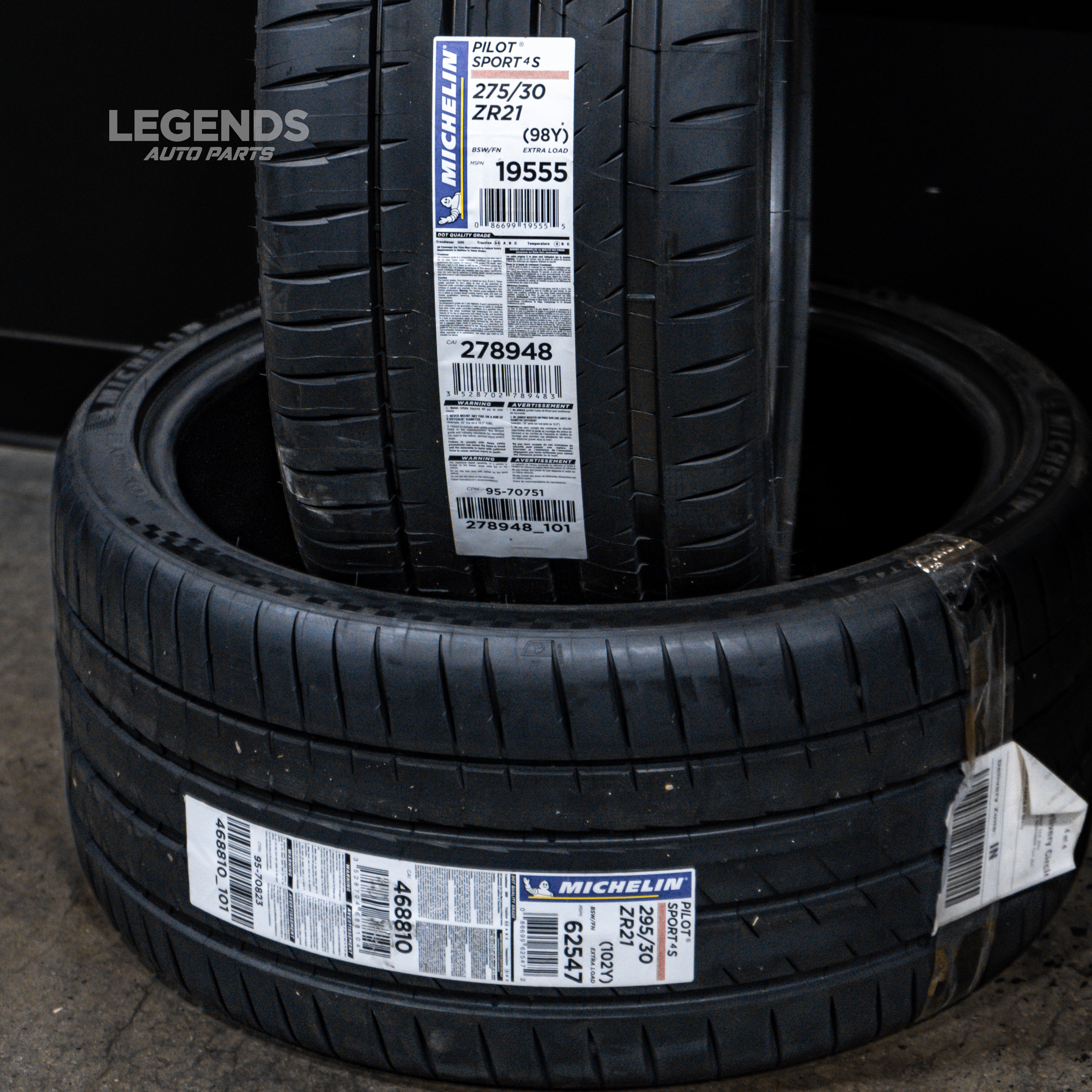 MICHELIN PILOT SPORT 4S 295/30ZR21