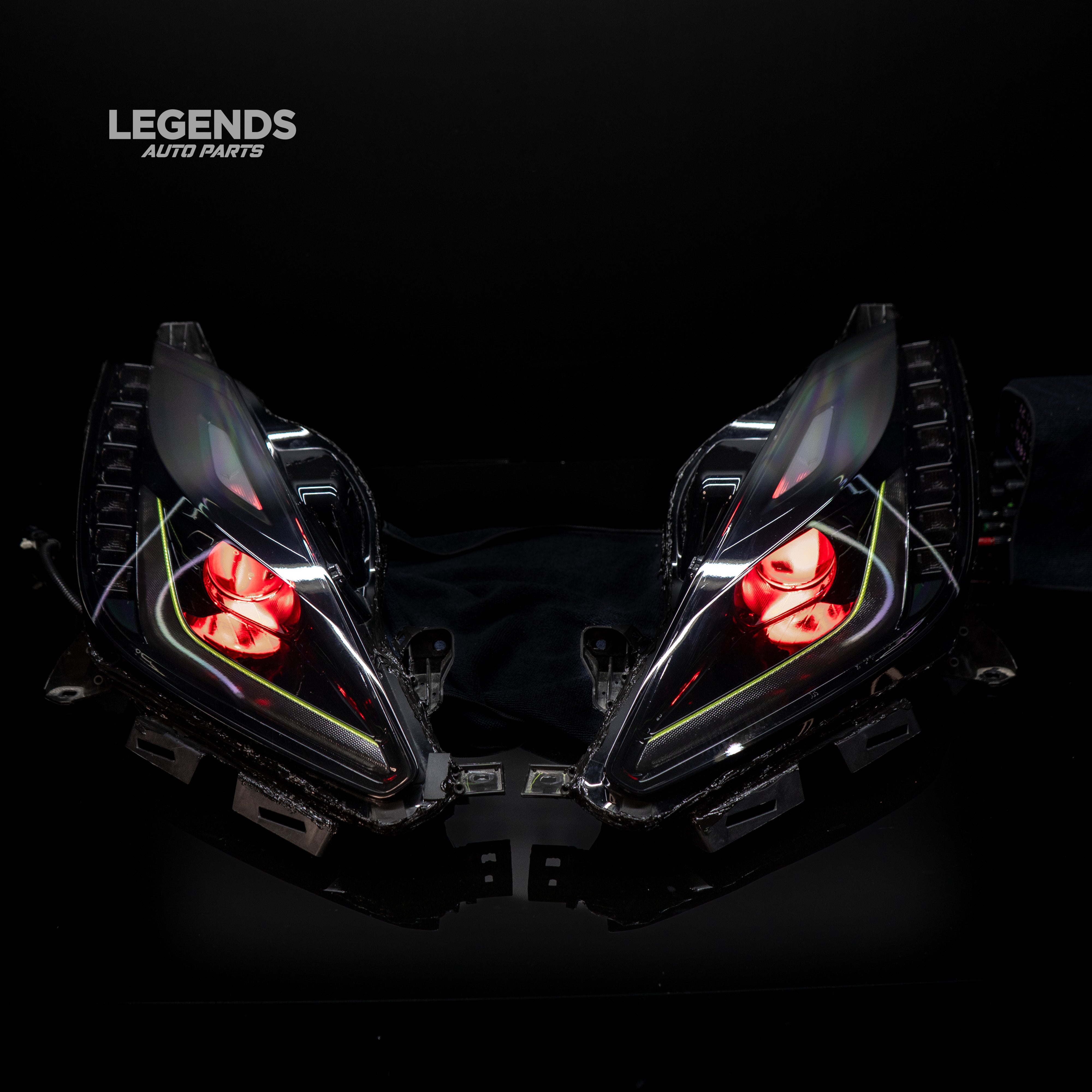 2014-2019 Chevrolet Corvette C7 All Trims Custom OEM Headlights - Legends Auto Parts