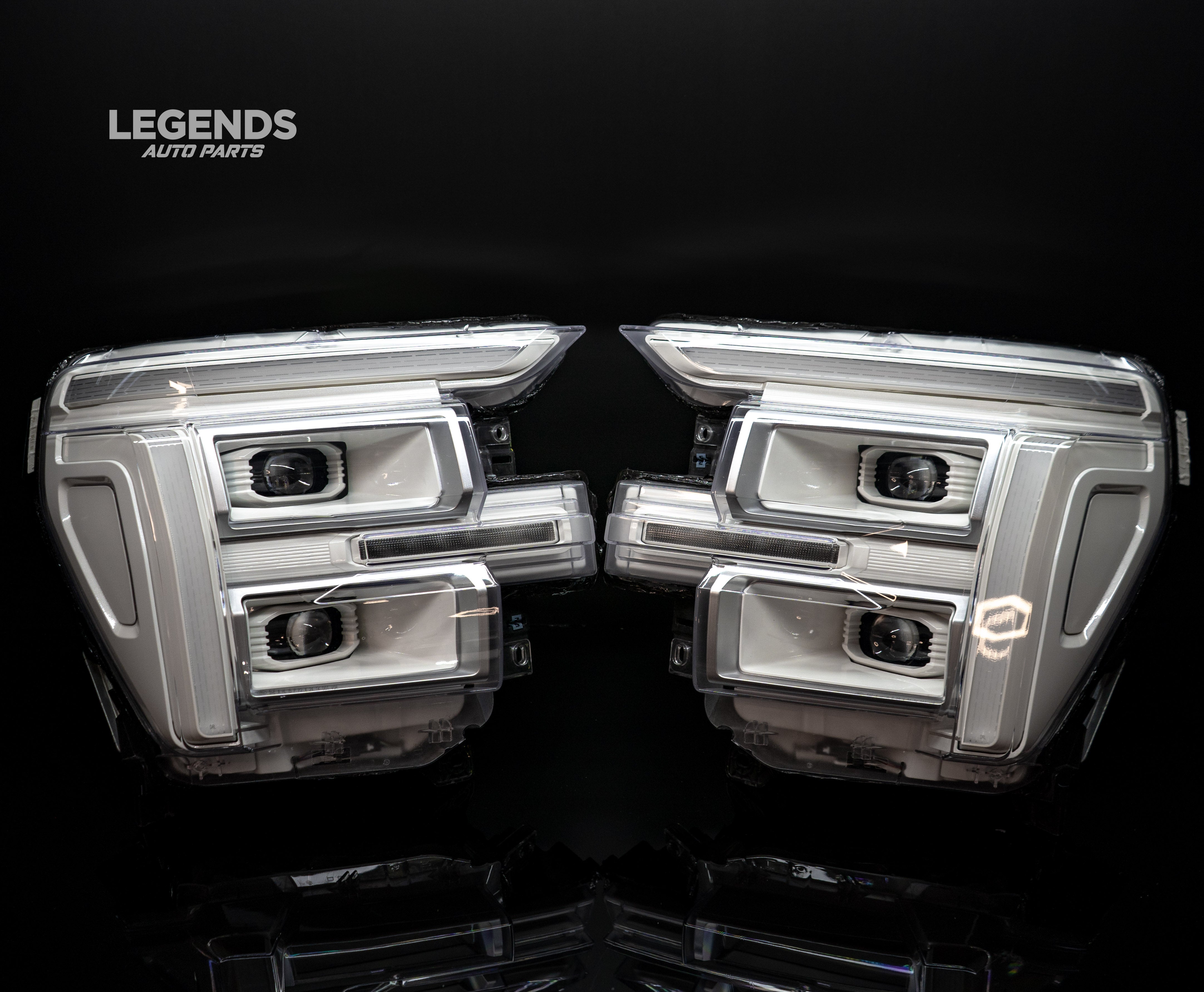 2024-2025 Ford F-150 Custom OEM Headlights - Legends Auto Parts