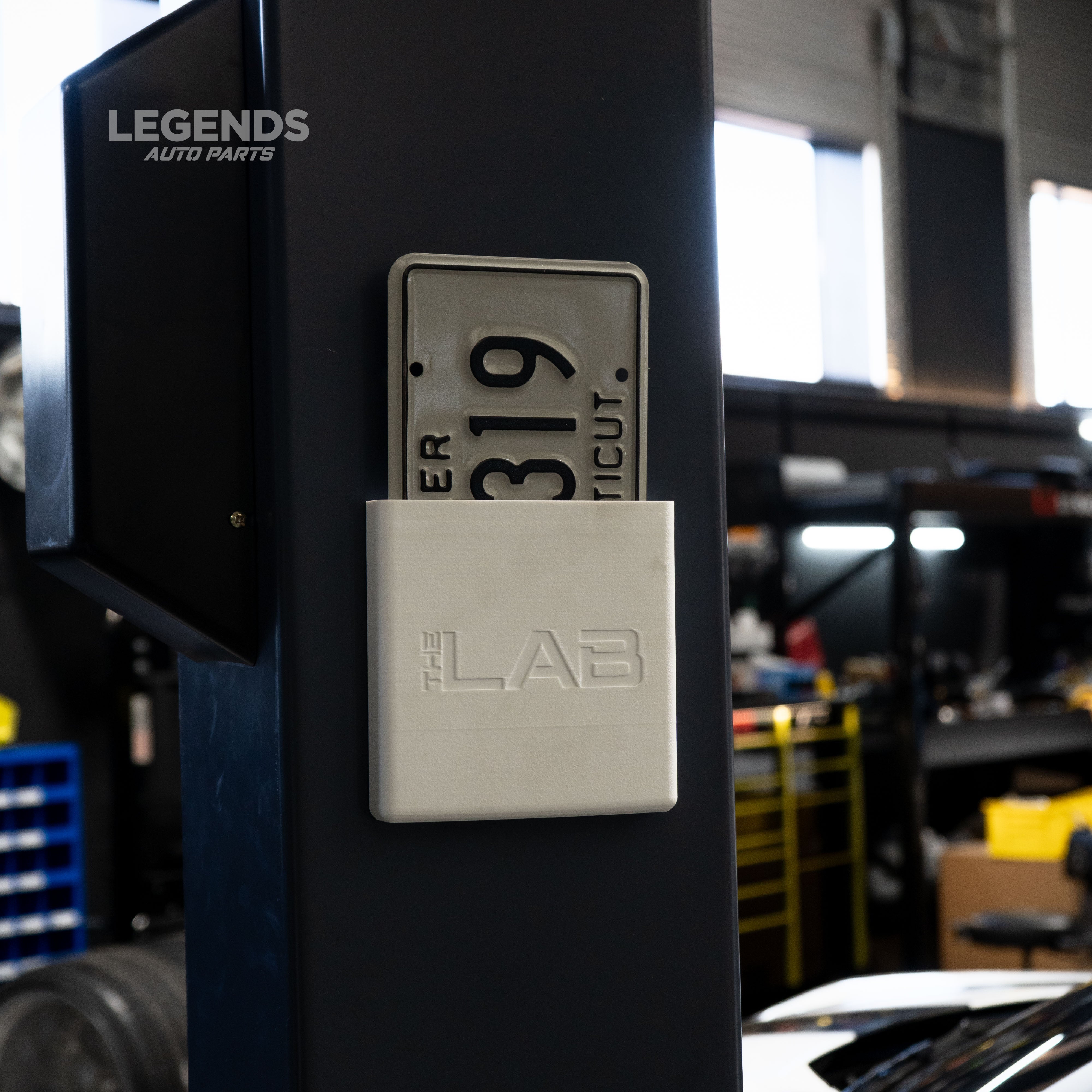 Magnetic License Plate Holders For Shop Use - Legends Auto Parts