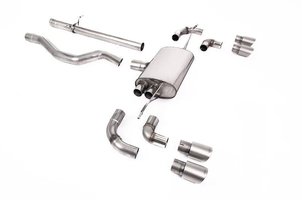 2021-2025 Land Rover Defender 5.0L Milltek Non Resonated Cat Back Exhaust