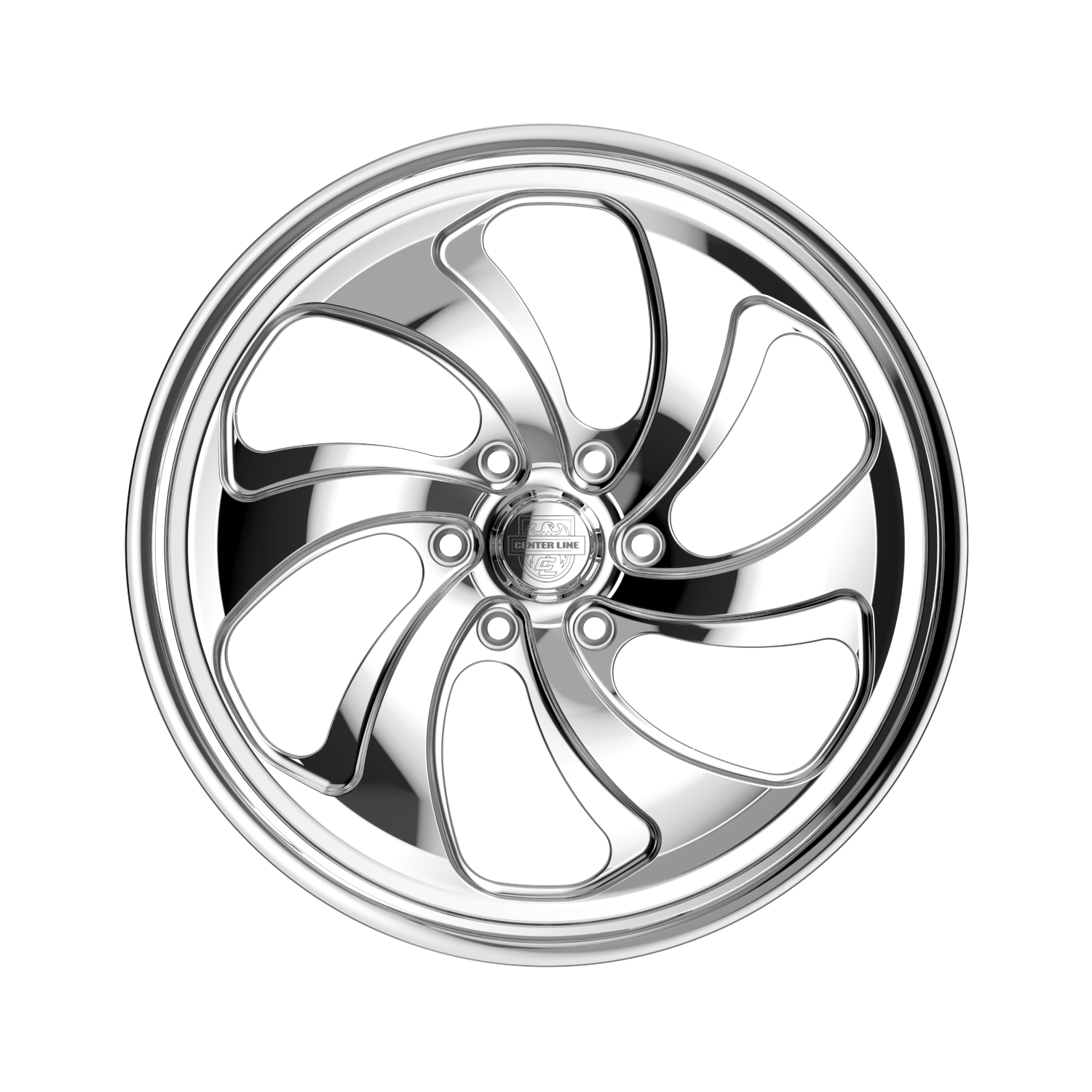 Center Line ST01 Wheels – Polished | 20x10, 20x9, 22x10, 22x9, 24x10, 26x10