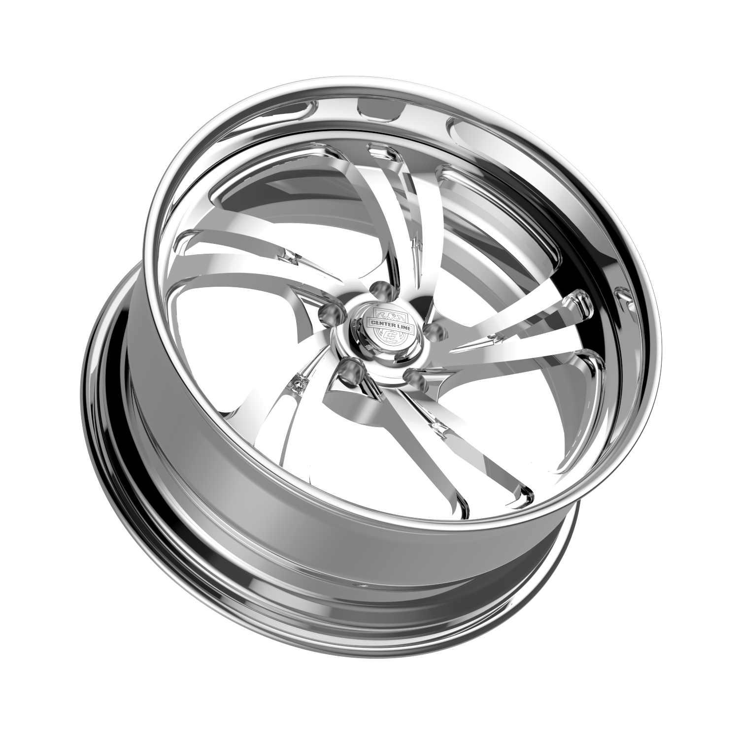 Center Line ST02 Wheels – Polished | 20x10, 20x9, 22x10, 22x9, 24x10, 26x10