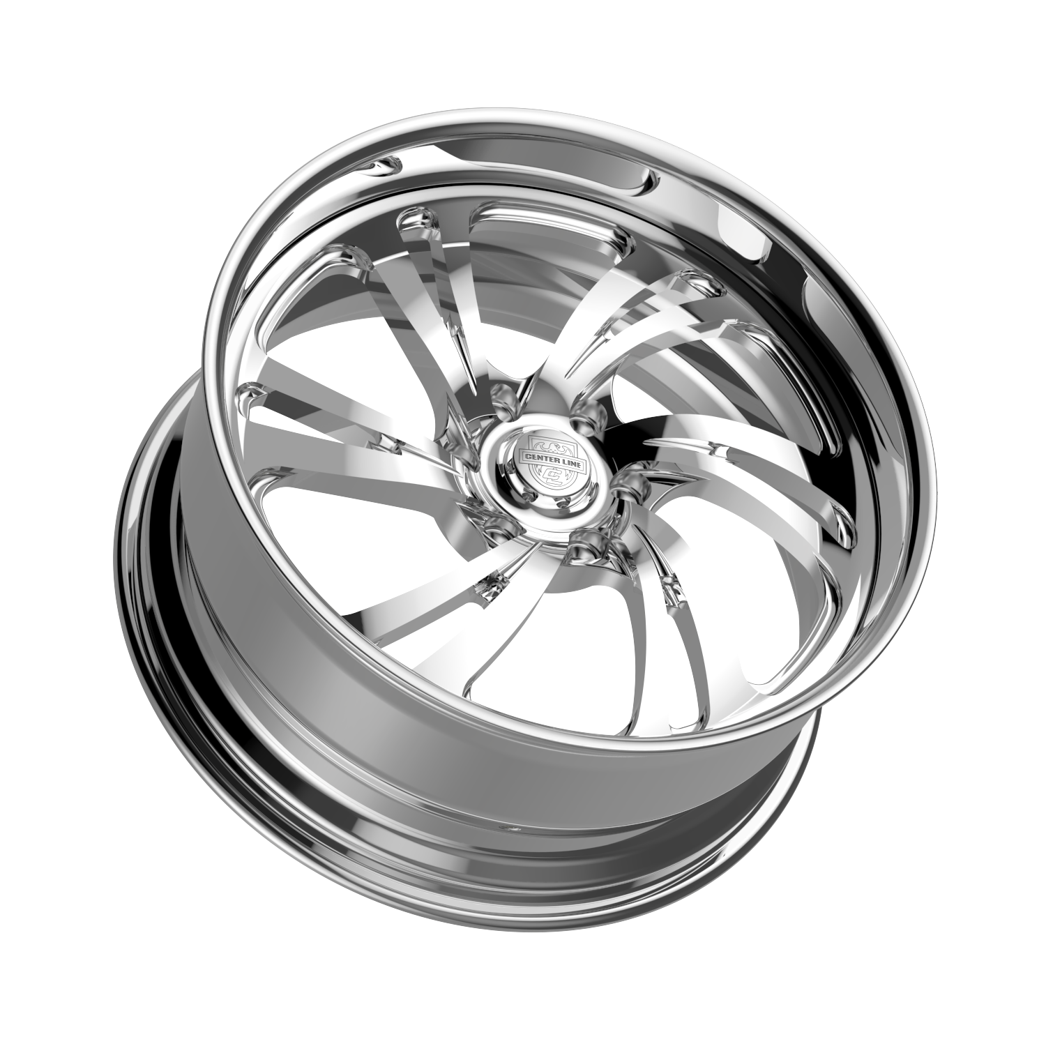 Center Line ST02 Wheels – Polished | 20x10, 20x9, 22x10, 22x9, 24x10, 26x10
