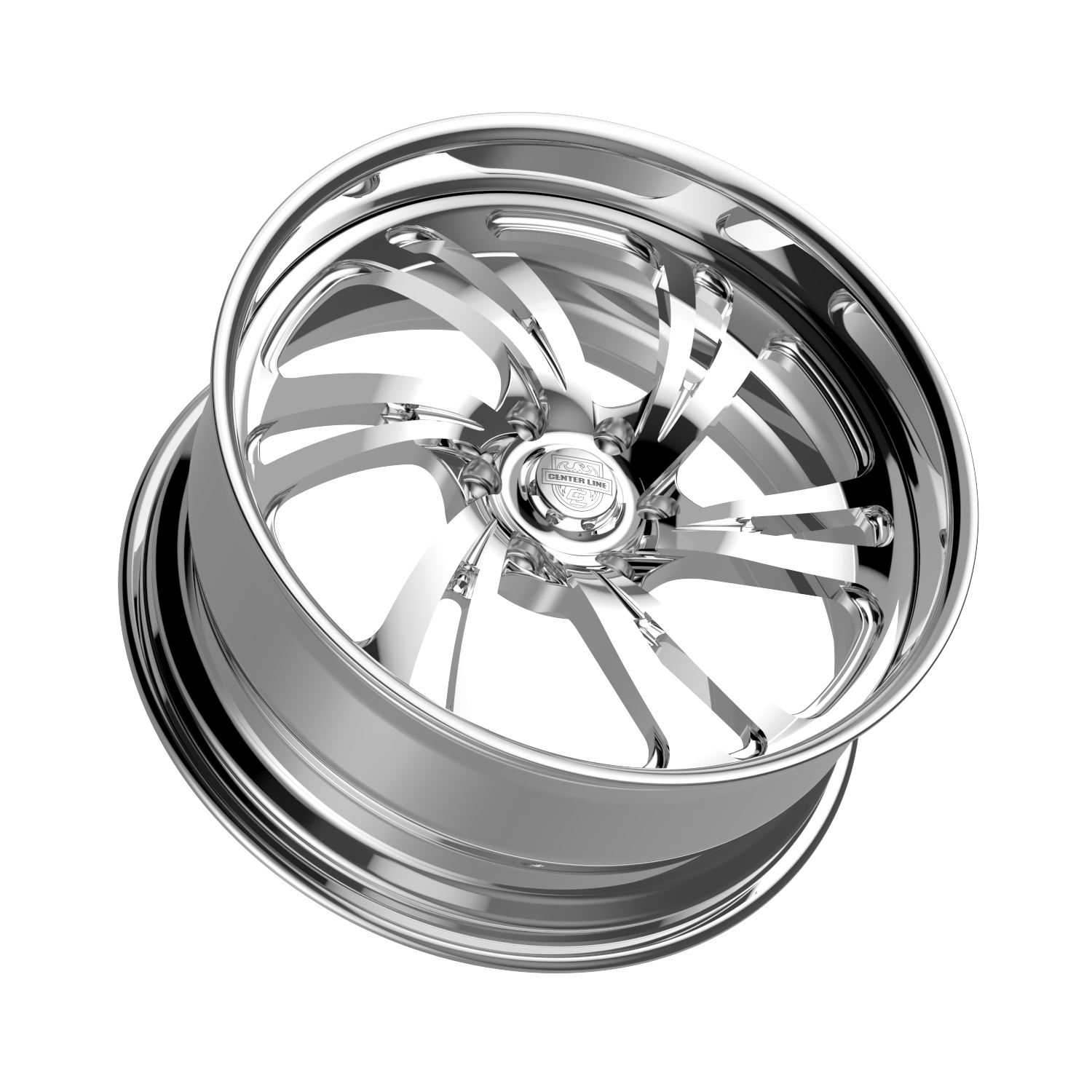 Center Line ST02 Wheels – Polished | 20x10, 20x9, 22x10, 22x9, 24x10, 26x10