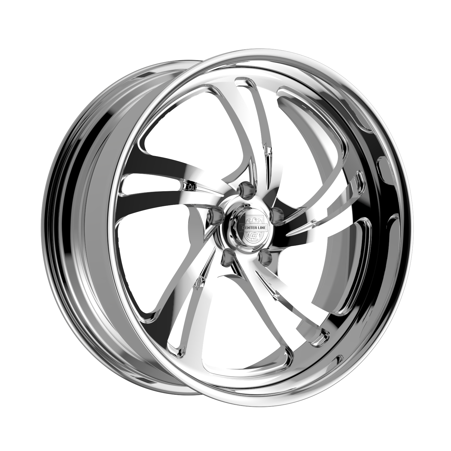 Center Line ST02 Wheels – Polished | 20x10, 20x9, 22x10, 22x9, 24x10, 26x10