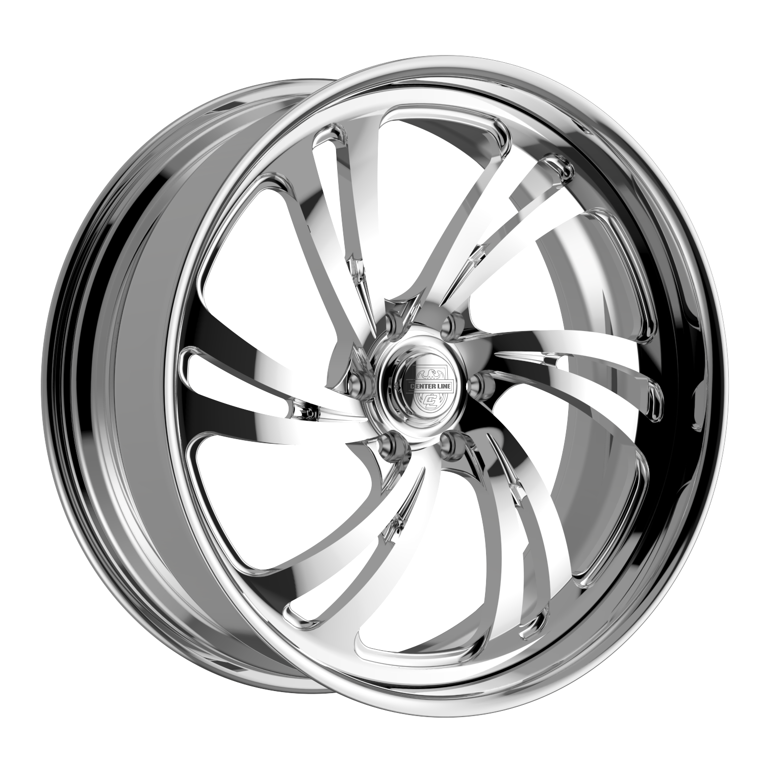 Center Line ST02 Wheels – Polished | 20x10, 20x9, 22x10, 22x9, 24x10, 26x10