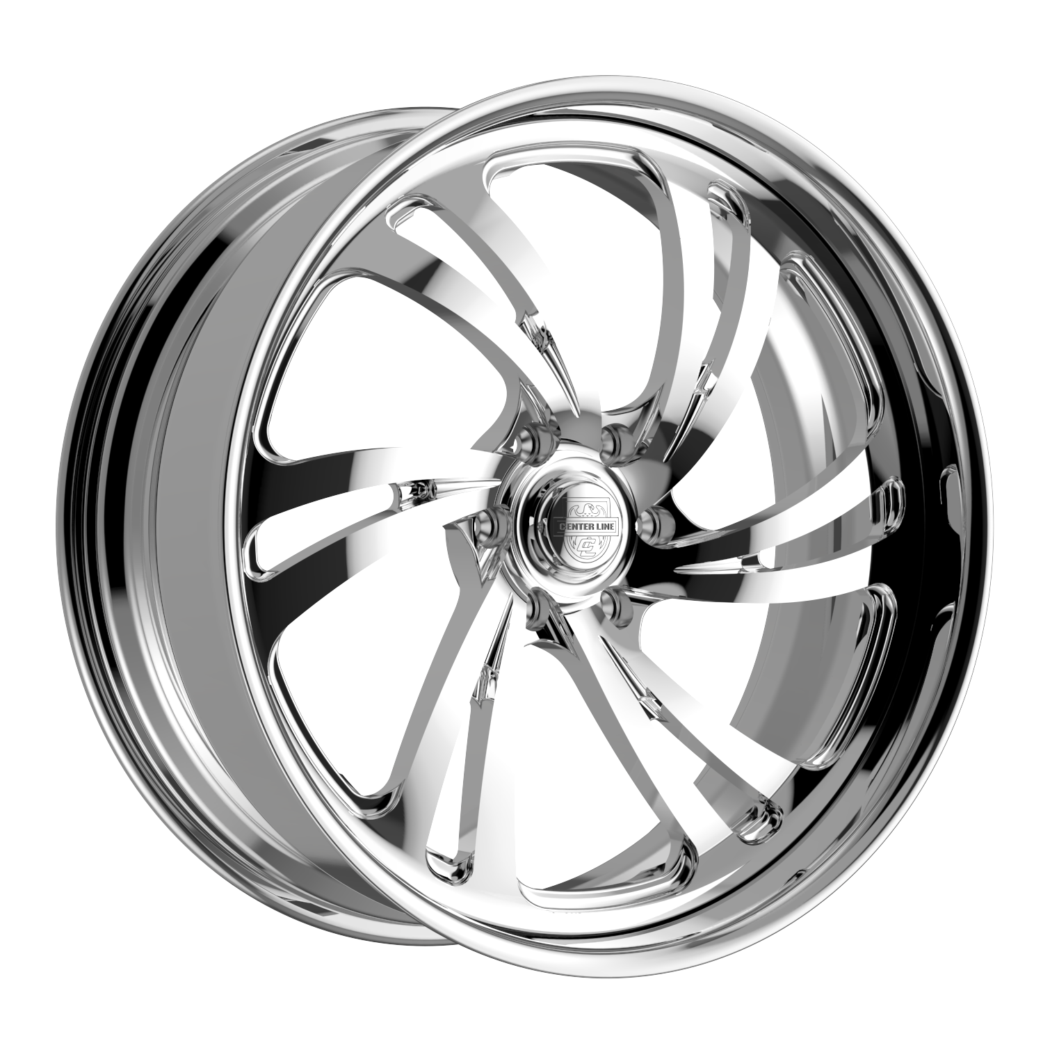Center Line ST02 Wheels – Polished | 20x10, 20x9, 22x10, 22x9, 24x10, 26x10