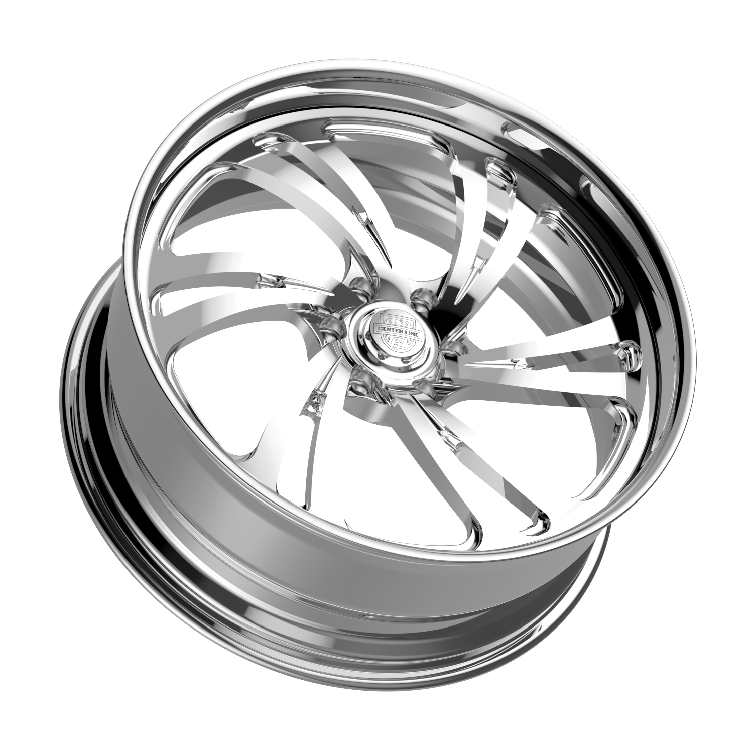 Center Line ST02 Wheels – Polished | 20x10, 20x9, 22x10, 22x9, 24x10, 26x10