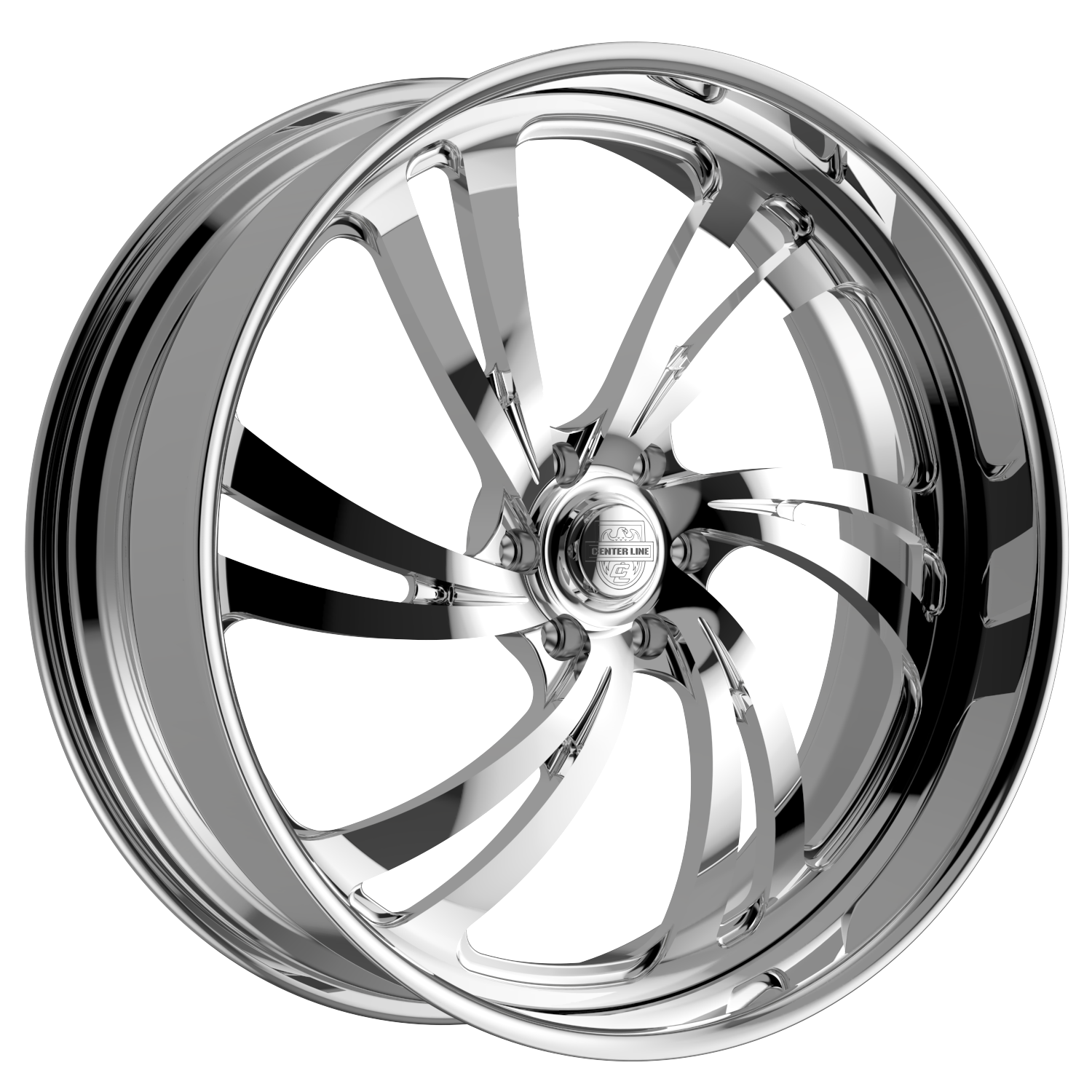 Center Line ST02 Wheels – Polished | 20x10, 20x9, 22x10, 22x9, 24x10, 26x10