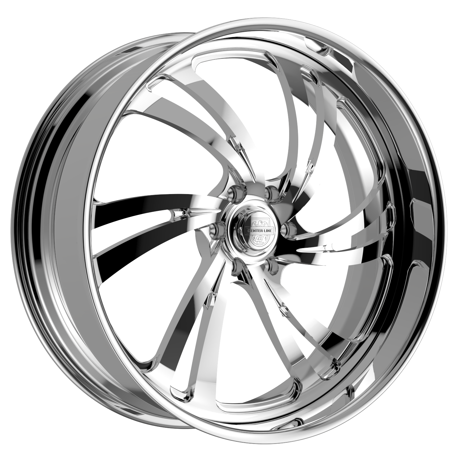 Center Line ST02 Wheels – Polished | 20x10, 20x9, 22x10, 22x9, 24x10, 26x10