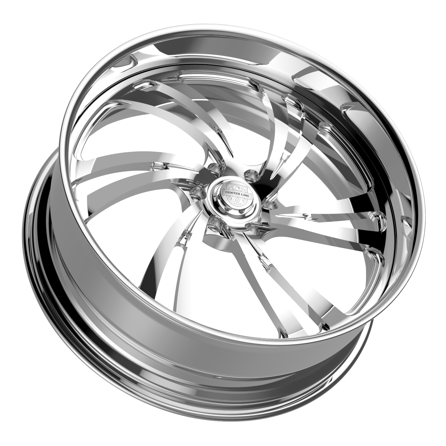 Center Line ST02 Wheels – Polished | 20x10, 20x9, 22x10, 22x9, 24x10, 26x10